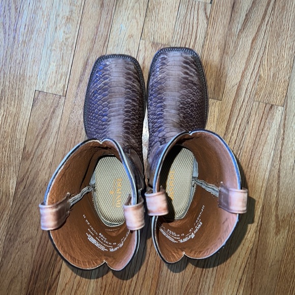 Dan Post Cowboy Python Skin cowboy boots - Picture 7 of 9